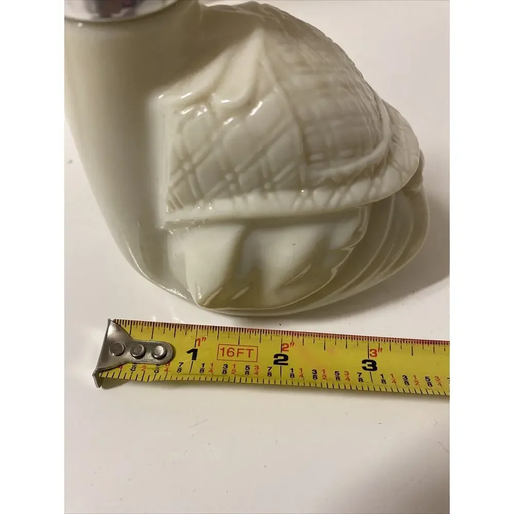 VTG AVON Bulldog Pipe Decanter Wild Country After Shave Decorative Bottle Empty